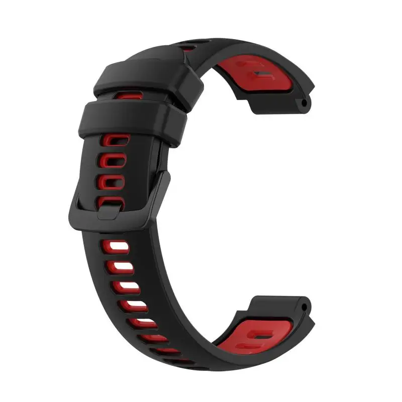 Silicone Steel Buckle Straps Accessories Suitable For Garmin Forerunner 220/735XT Strap Two-color Silicone Wristband