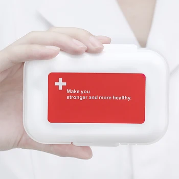

8 Grids Pill Box Classification Tablets Pill Container Medicines Box Splitters Storage Dispenser Weekly Pillbox Pastillero Case