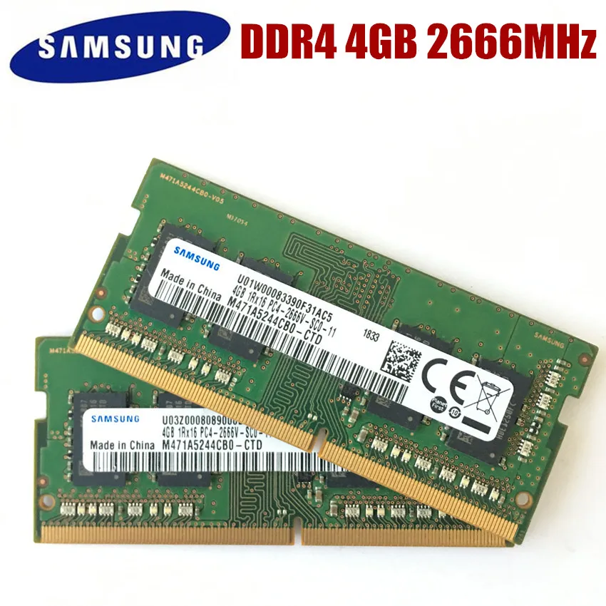 Samsung Laptop DDR4 4GB PC4 2666V DIMM notebook Memory 4G 2666MHZ memory RAM | Компьютеры и офис