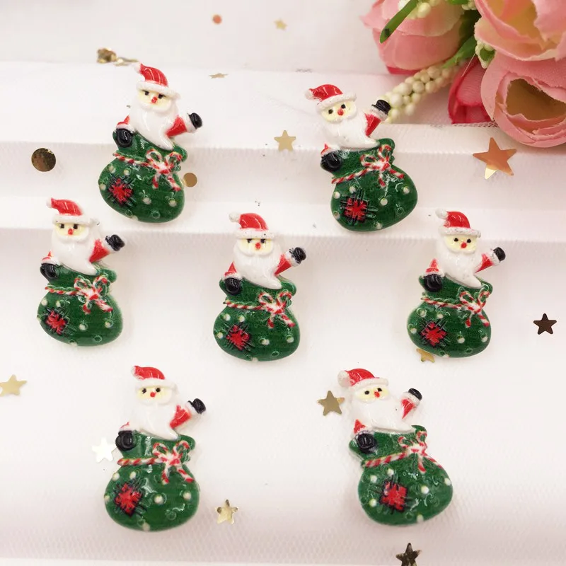 3*4cm Mini Santa Claus Figurines Miniature Christmas Decorations Home  Garden Tabletop Santa Claus Figure Ornament Christmas Gift