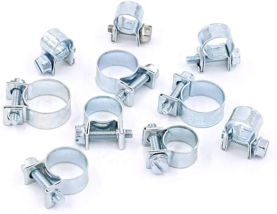 ABA 21016 Mini Fuel Injection Style Clamp 10-PK 