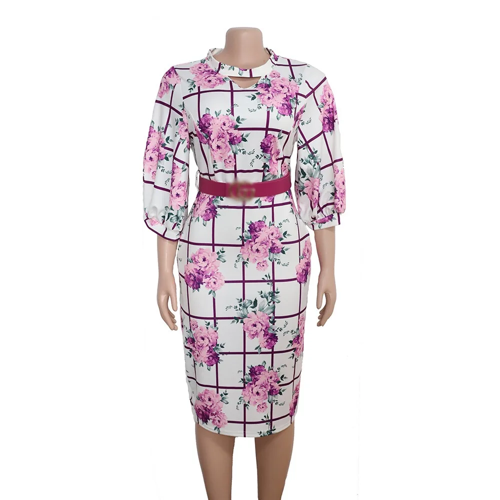 4 размера (M L XL XXL) 2019 Африканское платье Дашики новый большой эластичный осенний