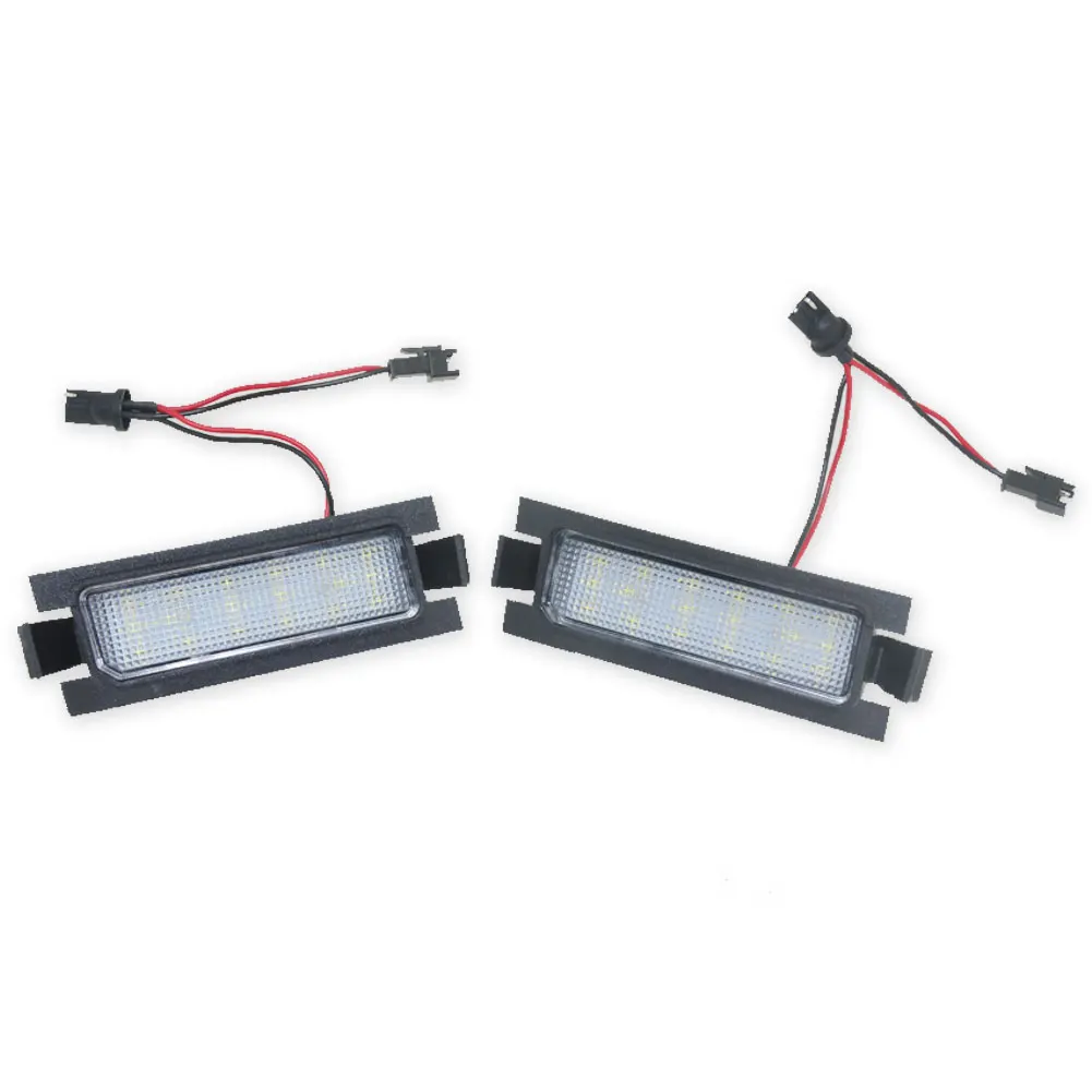 2pcs Canbus 18SMD Led Number License Plate Light Lamp for Hyundai I30 (GD)2013 2014 2015 Auto Car-styling