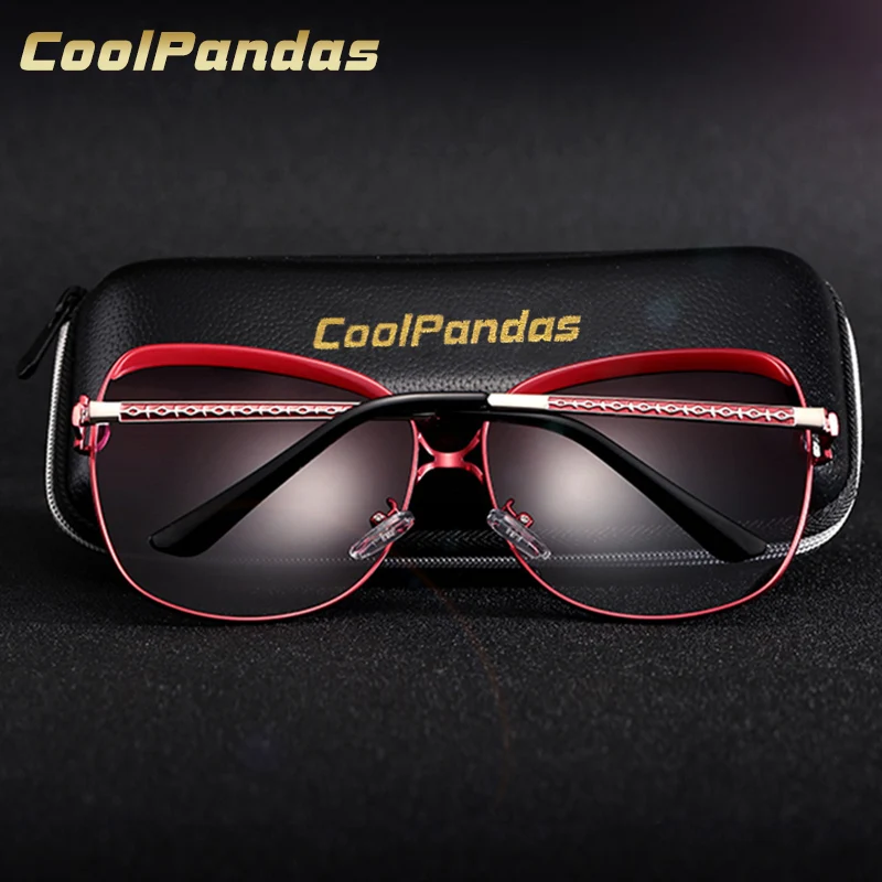 Солнцезащитные очки CoolPandas поляризационные женские роскошные брендовые