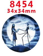30 шт мультяшный персонаж плоское украшение из смолы PR 8448 - Цвет: 8454