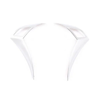 

2 PCS Silver ABS Chrome For BMW 5 Series E60 E61 2003-2010 High Quality And Durable Steering Wheel Button Cover