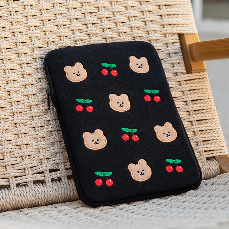 Cute Dog And Cherry Sleeve Bag For iPad 4