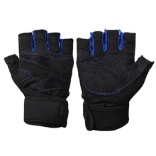 Мужские и женские спортивные гантели с полупальцами для занятий тяжелой атлетикой на запястье, противоскользящие дышащие перчатки для верховой езды и фитнеса, маленькие