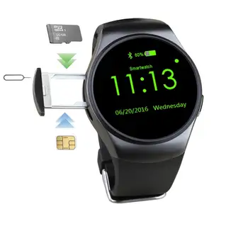 

KW18 Smart Watch Men Support SIM TF Card Bluetooth Call Heart Rate Pedometer Sport Modes Smartwatch For Android IOS