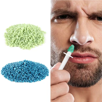 

Nose Wax Kit for Men & Women Disposable Paper-Free Painless Beads for Nose Ear Wax Hair Removal Wax Cosmetic Set