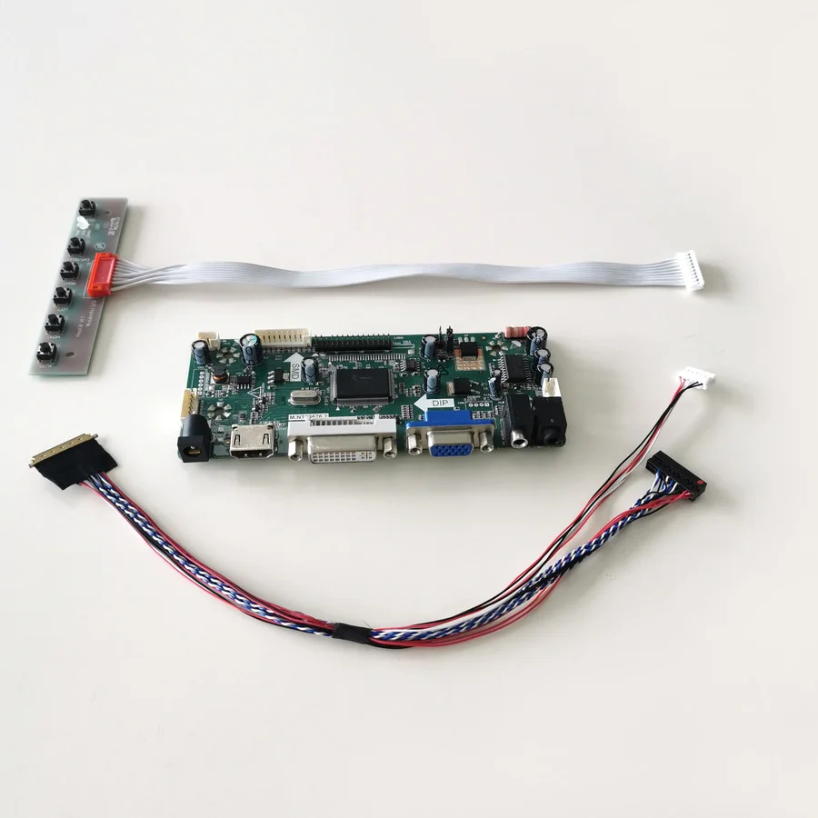 Fit HSD140PHW1 HT140WXB LVDS 40 контактов VGA HDMI DVI панель ноутбука ЖК 1366*768 WLED 1" M. NT68676 экран плата контроллера DIY kit