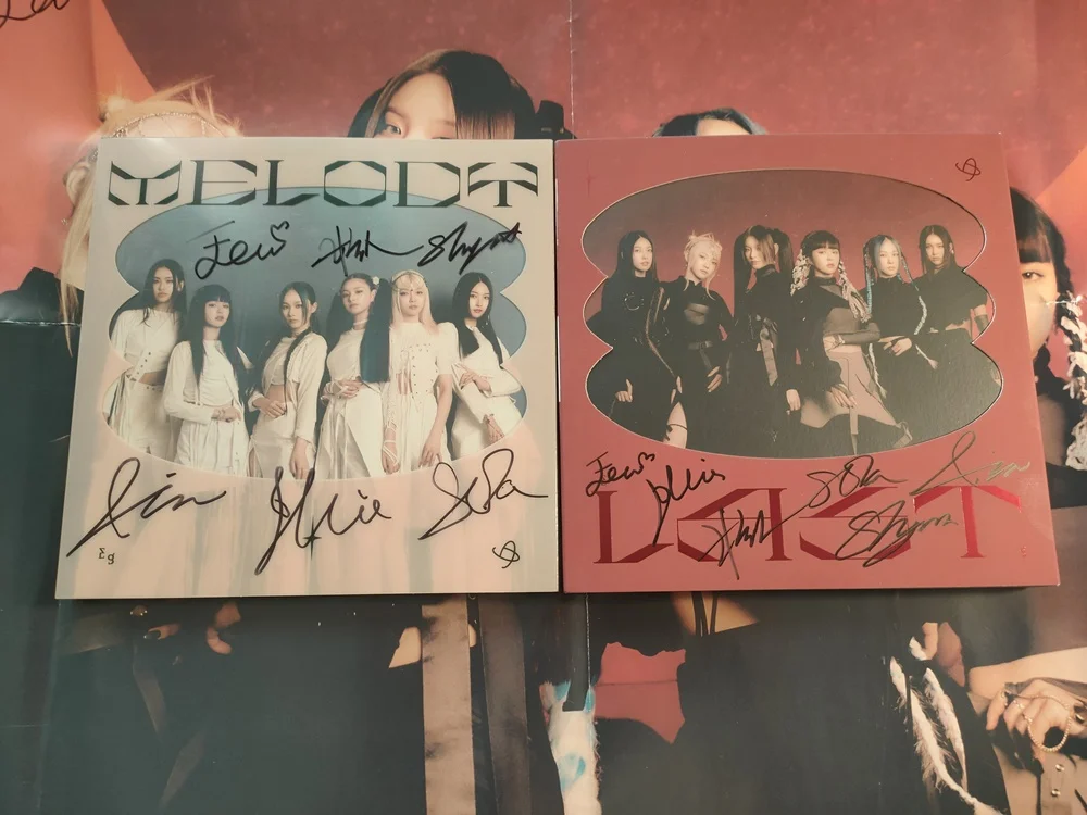 Everglow Autographed 3rd Album Last Melody Single Cd+photobook K-pop