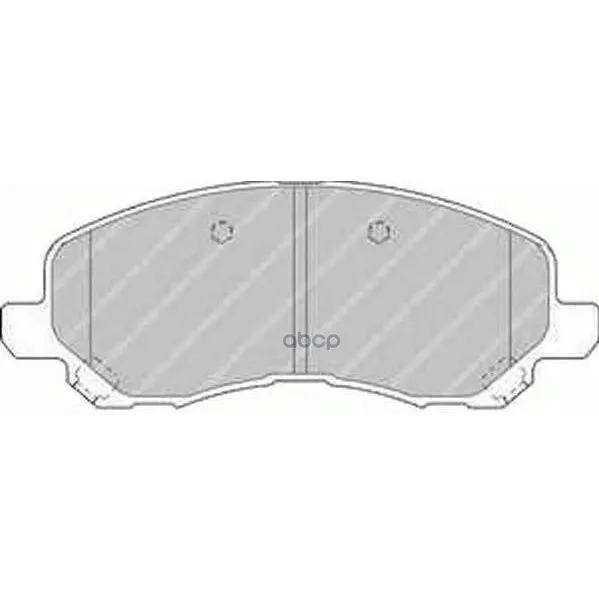 Колодки Тормозные Mitsubishi Asx/Lancer/Outlander/Dodge Caliber Передние Ferodo Fdb1621 Ferodo арт. FDB1621
