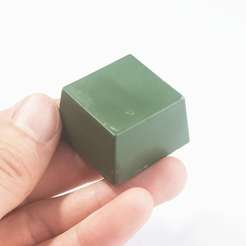 1PC 1 шт. DIY Полировальная паста зеленый глинозема тонкой абразивной Бафф металлические ювелирные изделия лезвие ножа Полировка Соединение абразивные пасты 30 г - Сетки: 1PC