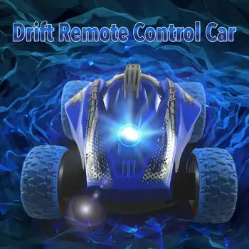 

2.4GHz Rechargeable Remote Control Car Centrifugal Rotation Side Driving Stunt Vehicle RC Car Toy