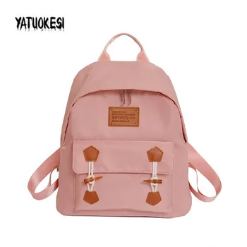 

Backpack Women Canvas Belt Buckle Schoolbag Girl Leisure Travel Backpack For Teenagers Girls Shoulder Bag Mochilas Mujer 2020
