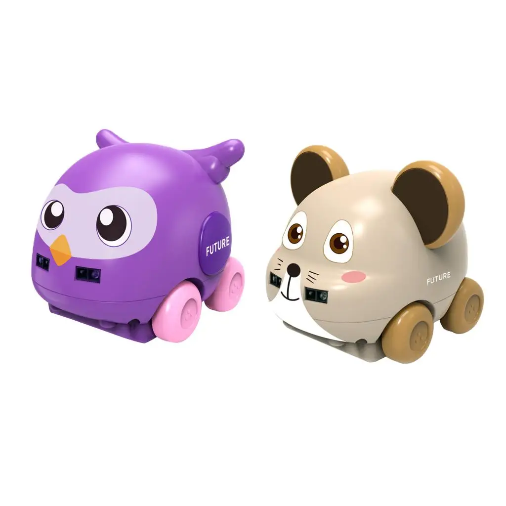 My First Cartoon RC Gesture Sensing Obstacle Avoidance Car Control Toy for Baby, Toddlers, Children