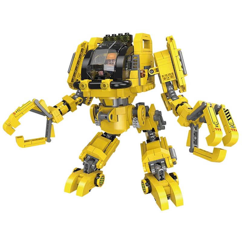 

XINGBAO New Creative 20001 Building Blocks Compatible LOGO Deformation Robot Series MOC Bricks Double shape Car And robot 2 in 1