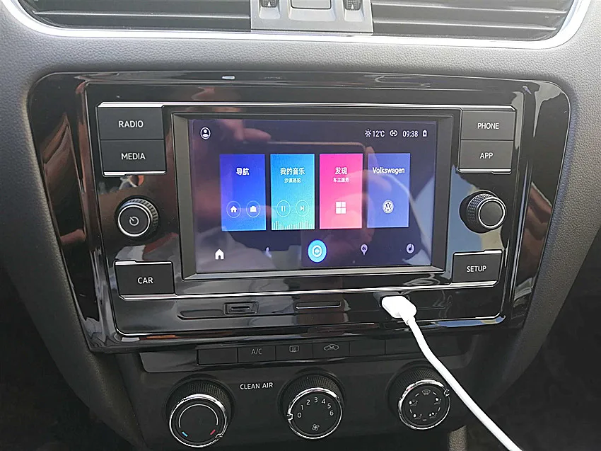 MQB 6," автомобиль MIB радио Bluetooth Carplay для MQB OCTAVIA NEW OCTAVIA- OCTAVIA 8" MIB глянцевая черная отделка