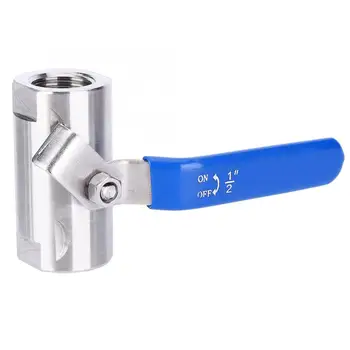 

Ball Valve 304 Stainless Steel Threaded Float Valve G1 / 2 Industrial Accessory Mechanical Tool Water Valve