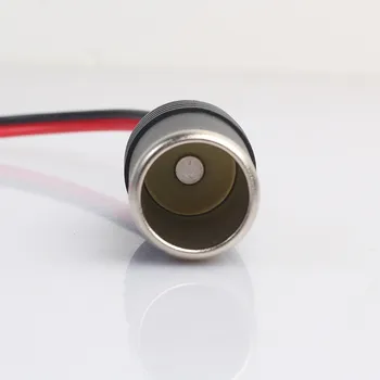 

12-24v Female Car Cigarette Lighter Socket Connector Adapter Plug Cable Usb Car Accessories Interior Адаптер Питания #py10