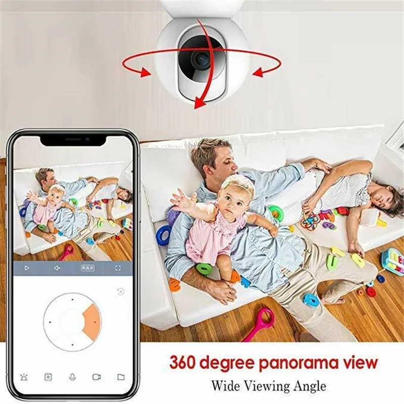 Оригинальная умная камера Xiaomi MiJia 1080P 360 градусов IP ночное видение домашний