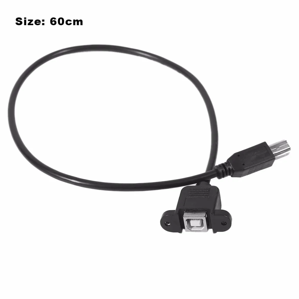 Удлинительный кабель 30 см/60 см/100 см USB папа-мама принтер сканер Панель Крепление жесткий диск удлинитель Кабель синхронизации Шнур