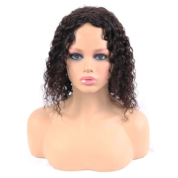 

Hairvev Human Hair Wigs Water Wave Bob Wigs Peruvian Hair Bob Wigs Curly Human Hair Wigs Lace Wigs For Women Remy Human Hair Wig