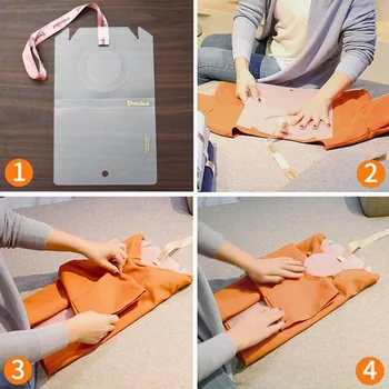 

New Convenient Lazy Clothes Stacking Board Dressbook Stacking Artifact Artifact Clothes Organizer System for Family Storage