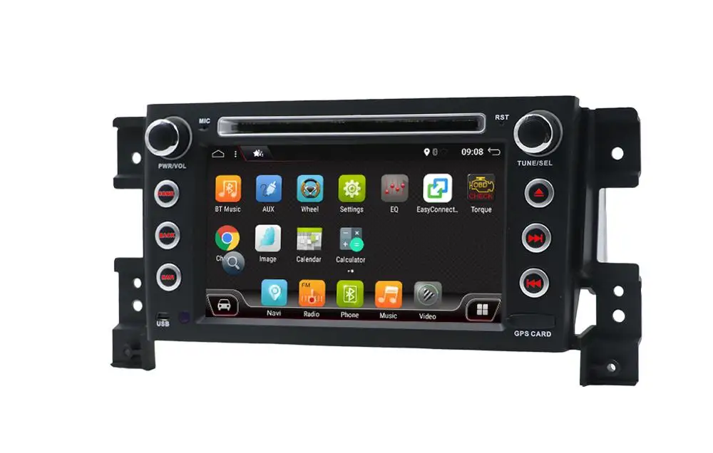 Автомагнитола 2 Din 64 Гб ПЗУ Android 10 0 радио DVD GPS навигация для Suzuki Grand Vitara 2005 2011