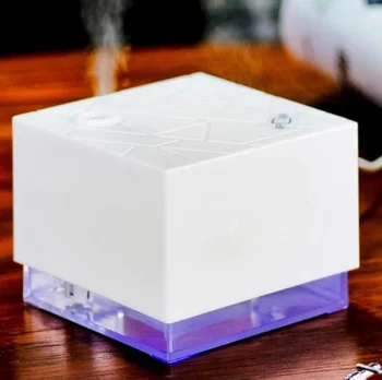 

Ultrasonic Humidifier LED Blue Light Night Lamp Aroma Essential Oil Diffuser Mini Air Purifier Mist Maker for Office Home