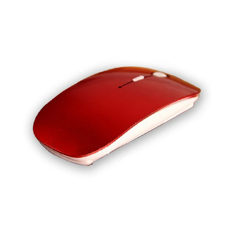 Оптическая беспроводная мышь 2,4G приемник ультра-компактная мышь для компьютера ПК ноутбук Настольный GV99 - Цвет: red