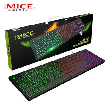 

20# Keyboard Backlight Suspension Key Mechanical Keyboard Game Wired PC Notebook Keyboard for LOL/PUBG/CF