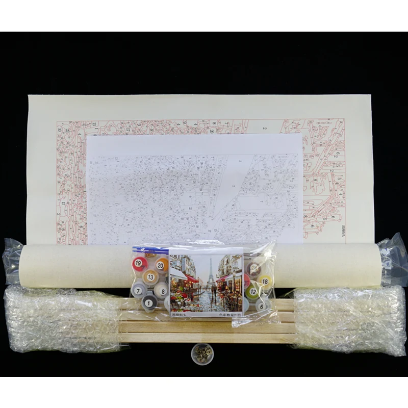Картина по номерам DIY дропшиппинг 40x50 50x65 см птичка птицы гнездо снежное животное холст свадебное украшение художественная картина подарок