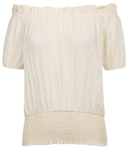 Beige Kate Kasin Модные женские повседневные однотонные рубашки с открытыми плечами, футболки, блузки, топы - Цвет: Beige