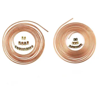 

Replacement Brake line tubing 2 Set Copper 25Ft 3/16inch OD Tube Household