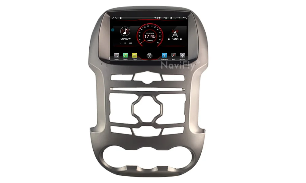 Android 9,0 Автомобиль Радио dvd плеер для Ford Ranger 2011 2012 2013 мультимедиа gps навигации WI-FI RDS стереонаушники