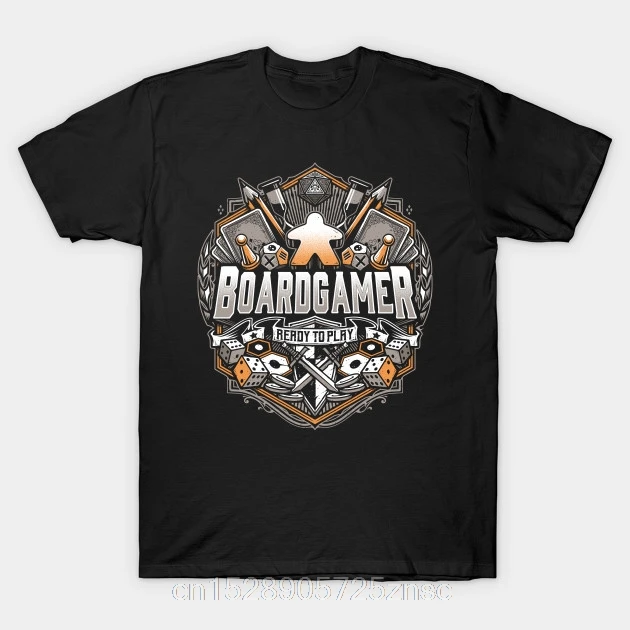 Printed camiseta BOARDGAMER T-SHIRT men masculina women | Мужская одежда
