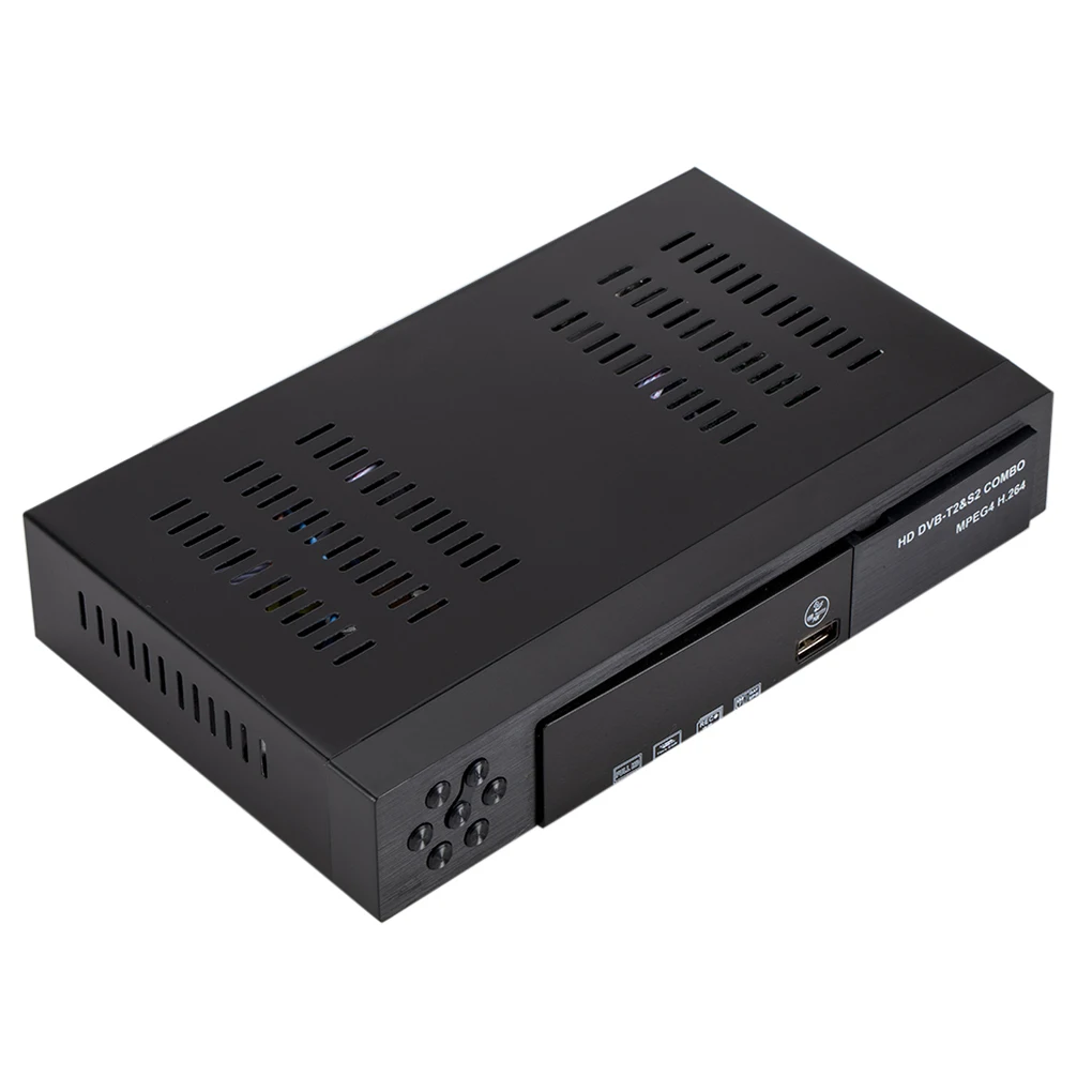 ТВ HD приставка DVB-T2+ DVB-S2 FTA 1080P декодер тюнер ТВ приёмник коробка ЕС вилка ИК пульт дистанционного управления