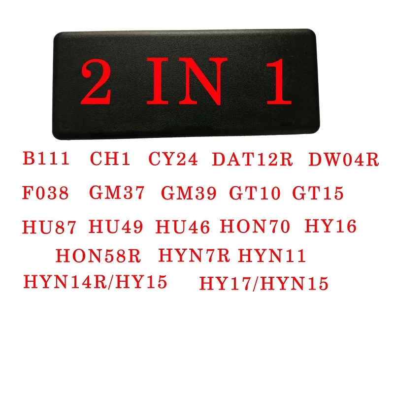 

1PCS Original LiShi 2 in 1 Tools FOR CH1 CY24 DAT12R F038 GM3 GM39 GT10 GT15 HON58R HON70 HU46 HU49 HU87 For Car/Auto