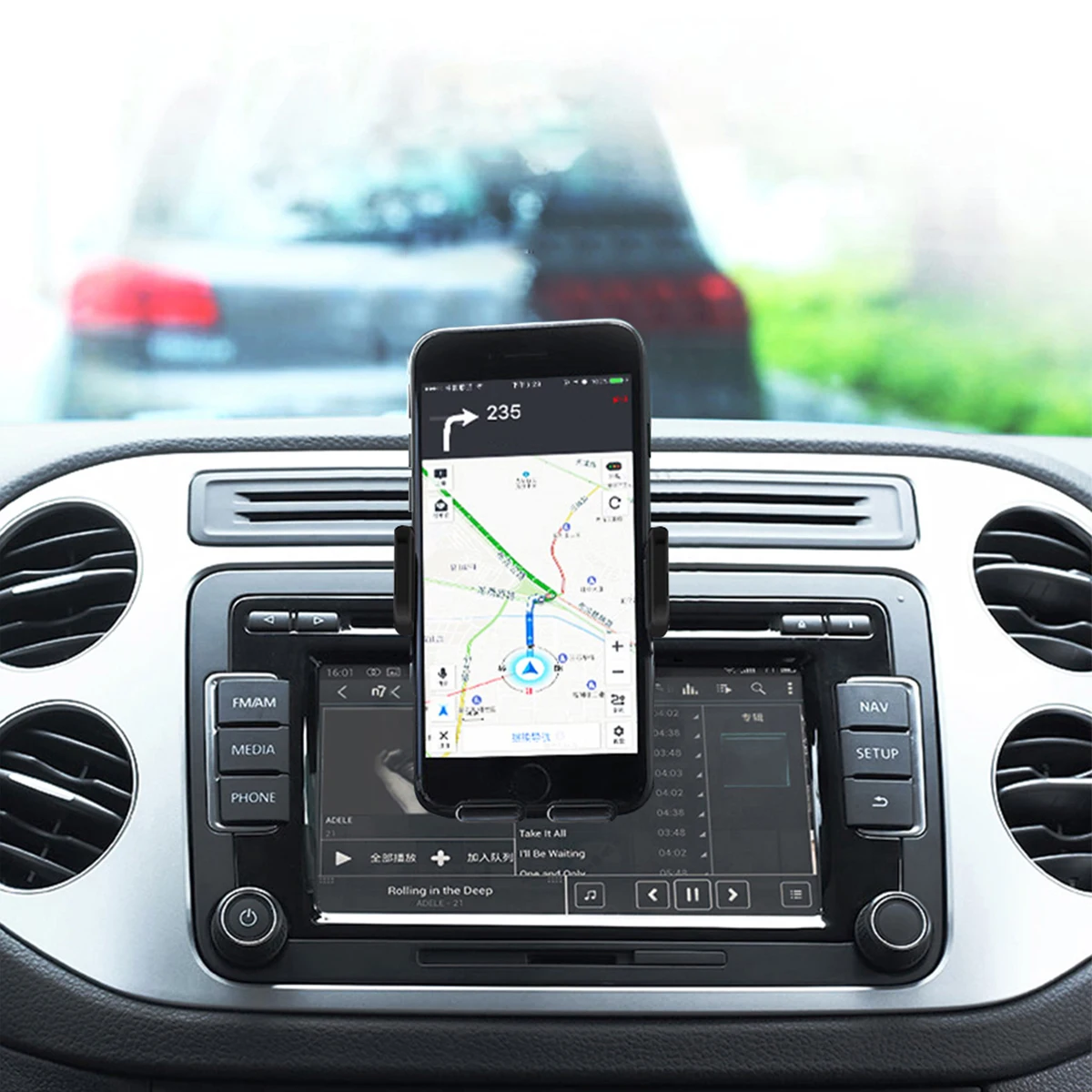 Air Vent беспроводное автомобильное зарядное устройство гравитационное крепление