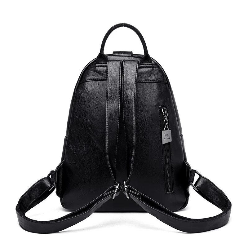 Роскошный дизайнерский женский кожаный рюкзак, Высококачественная прочная кожаная сумка на плечо, красивый стильный рюкзак для девочек, рюкзак для путешествий
