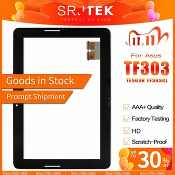 

New For Asus Transformer Pad TF303 TF303K TF303CL Touch Screen Digitizer Glass Sensor Panel Parts Tablet PC Replacement