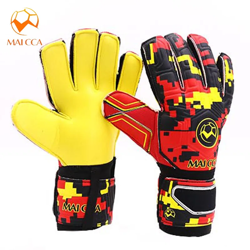 Размер 8 9 10 профессиональные перчатки Goalkeeper черные футбольные Goalie мужские