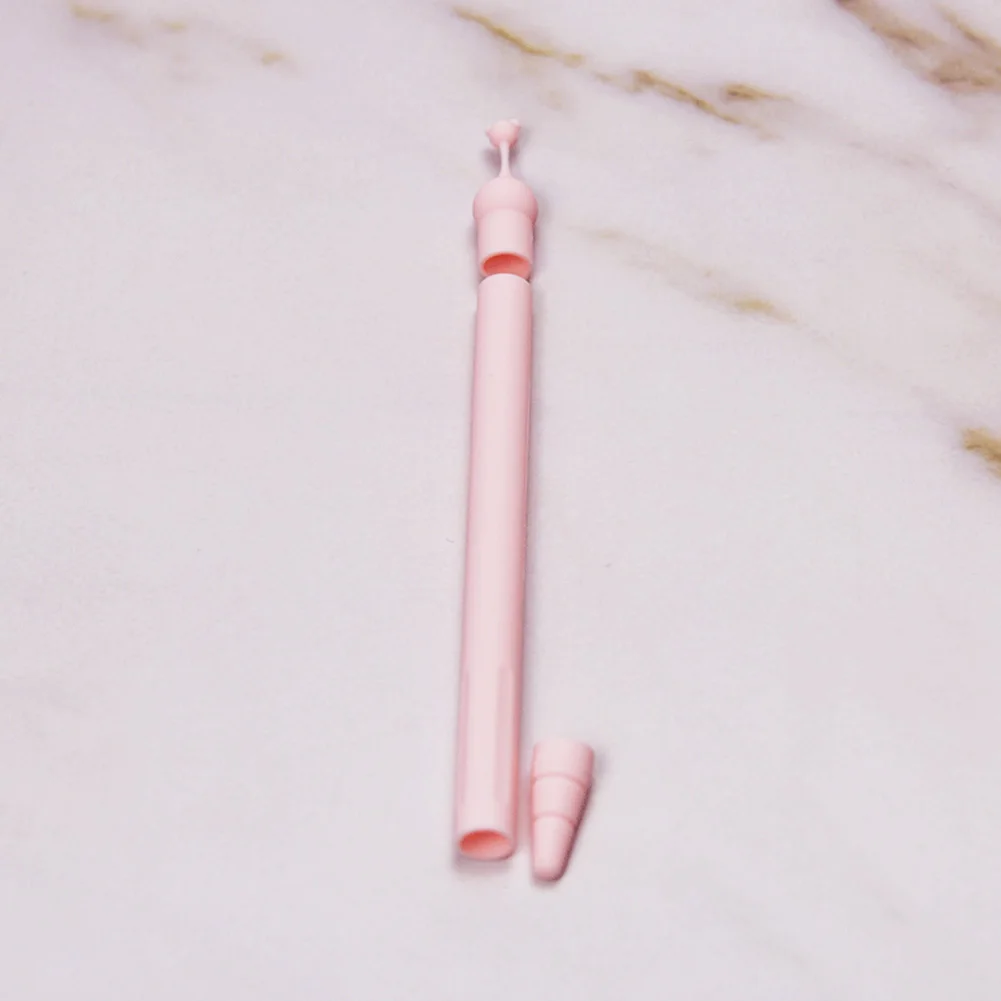 Light Pink Держатель аксессуары крышка наконечник защитный колпачок карандаша Милый Стилус Противоскользящий чехол для планшета силиконовый чехол для Apple 1st - Цвета: Light Pink