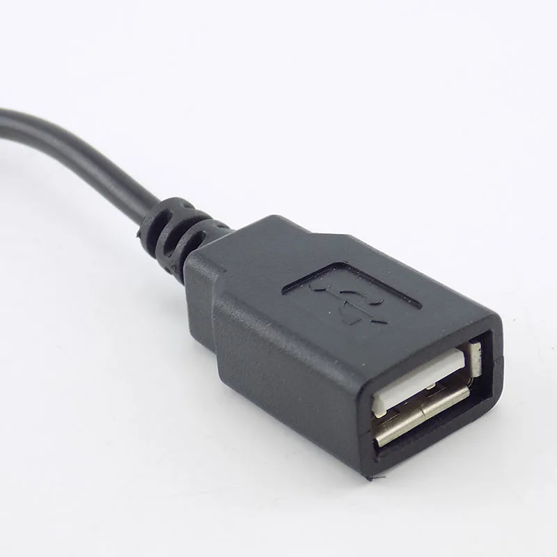0,3/1/2 M микро-флеш-накопитель USB с гнездовым одна осветительная головка, 4 контактный провод кабель для передачи данных Шнур питания зарядное устройство для ПК Разъем DIY G16