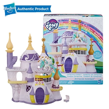 

Hasbro My Little Pony Toy Canterlot Castle Playset With Princess Celestia Figure And Accessory For Kids Ages 3 Years Old And Up