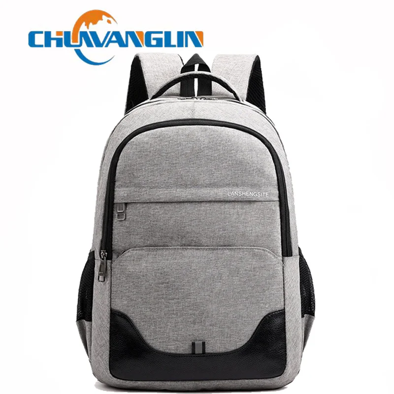 Chuwanglin unisex Preppy style school backpacks casual men's backpack 14" laptop backpack fashion travel bags mochila Y70309