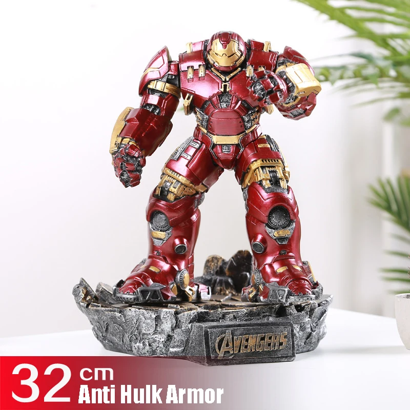 PROD 1005003438126100 32cm Resin Marvel Avengers Figure Hulkbuster Doll
Statue Super Hero Pvc Action Gk Model Deco Collection Ornaments Artware
Gifts