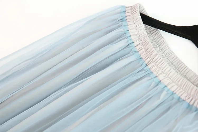 Zoj Japanese-style WOMEN'S Dress Yarn Skirt Autumn Fairy Skirt A- line Skirt New Style Gauze Skirt Currently Available Whol